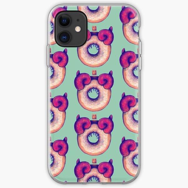 Deomic Donut Queen iPhone Soft Case