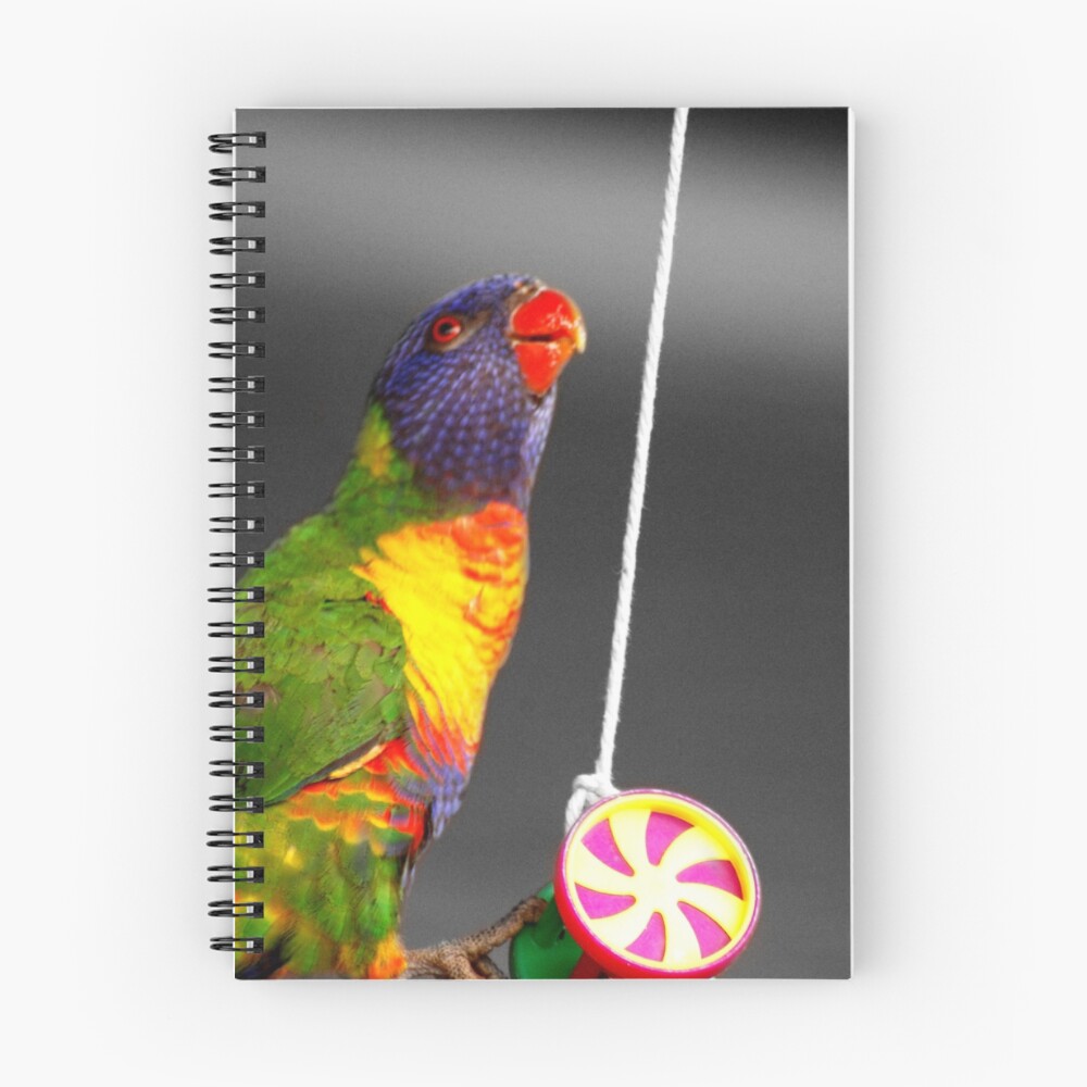 Item preview, Spiral Notebook designed and sold by BrookeJanis.