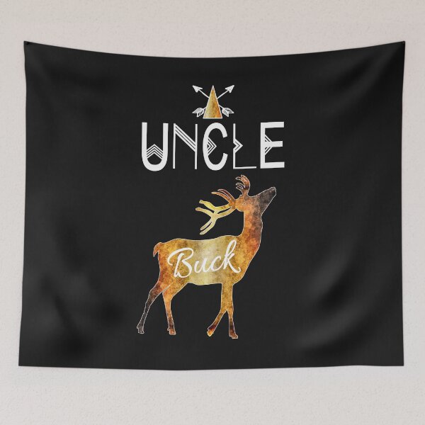 Item preview, Uncle Buck Deer Tribal Family Christmas Camping Rustic BrownTextured Gift designed and sold by Sapphire Star.