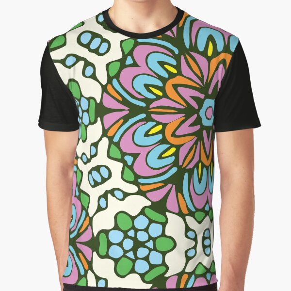 Ice Queen Floral Rock Garden Graphic T-Shirt