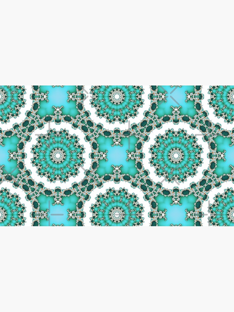 Turquoise Mandalas by nadyanadya