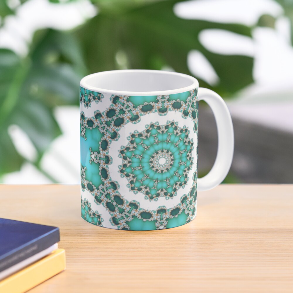 Turquoise Mandalas Mug
