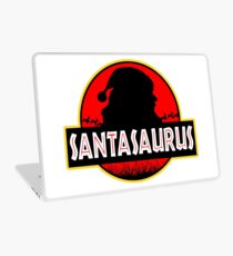 Christmas Jurassic Park Santasaurus Laptop Skin
