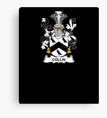 Collin Coat of Arms - Family Crest Shirt Canvas Print
