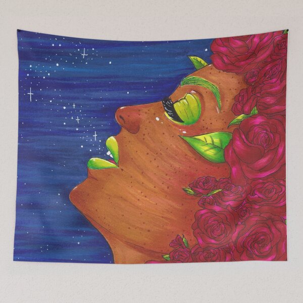 Item preview, The Night Sky's Rose designed and sold by AvalonUnmuzzled.