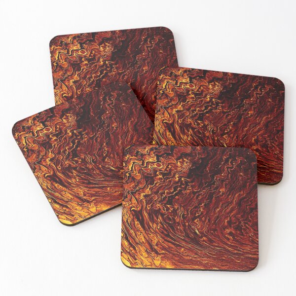 Item preview, Dark Fire -  Acrylic Pouring designed and sold by fabenfro.