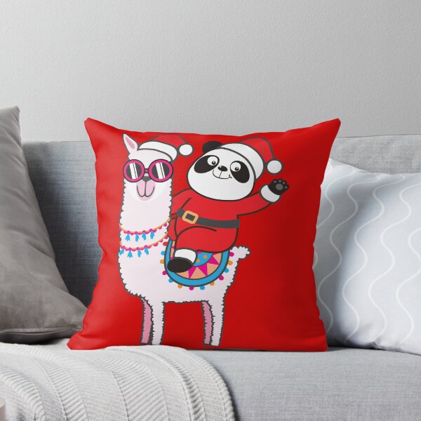 Item preview, Panda Santa Llama designed and sold by plushism.