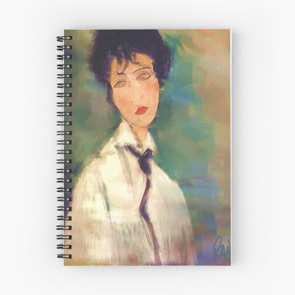 Item preview, Woman with black Cravat after Modigliani designed and sold by bev langby.