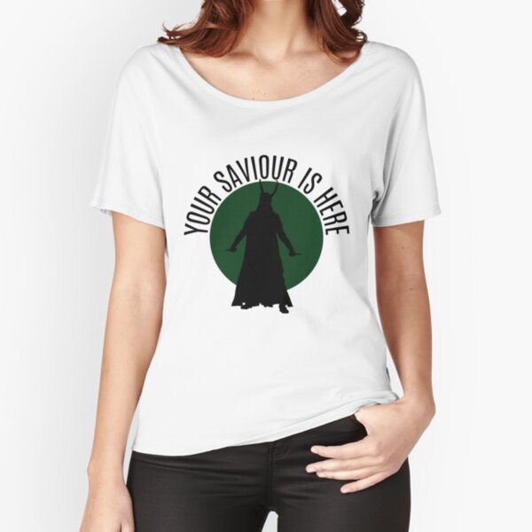 your saviour is here Relaxed Fit T-Shirt