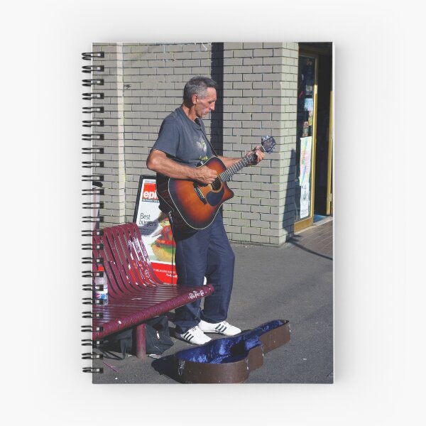 Item preview,  Busker in  Brunswick Street, Fitzroy, Melbourne. designed and sold by Darius4522.