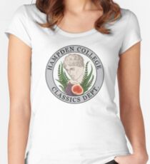 HAMPDEN COLLEGE CLASSICS DEPT. Fitted Scoop T-Shirt