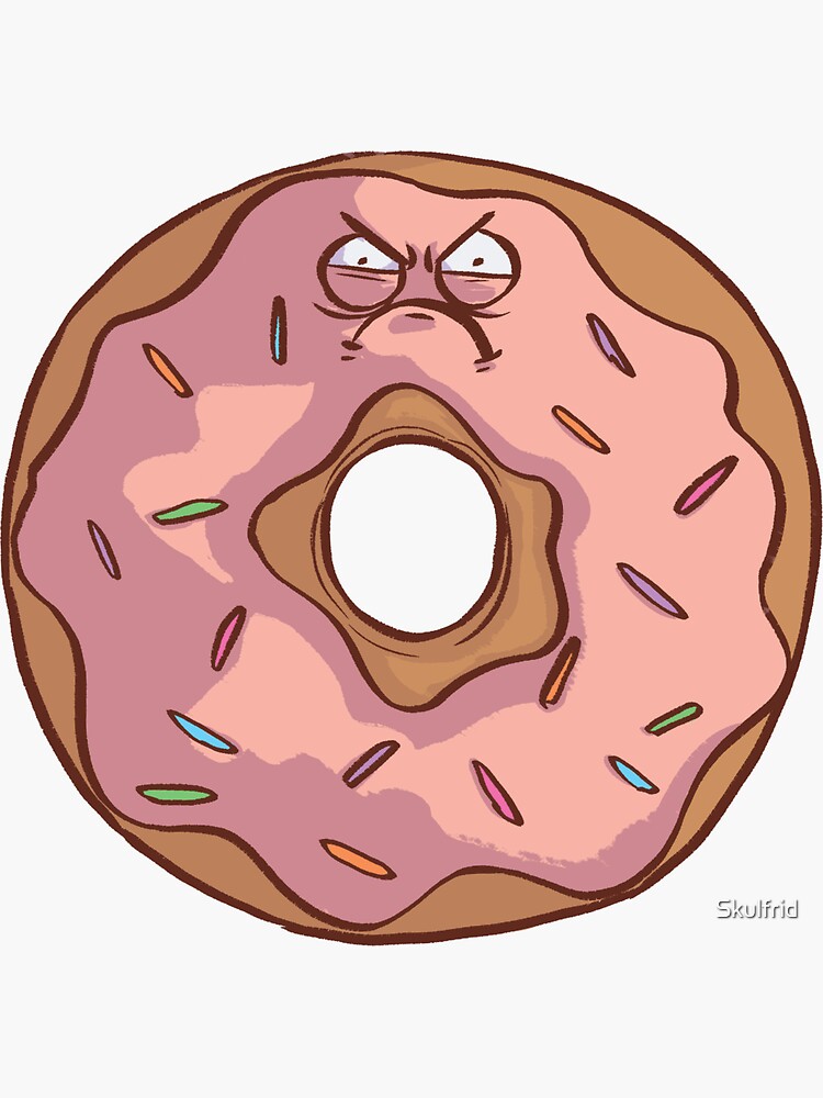 Sticker - Doughnut Butt - Monster