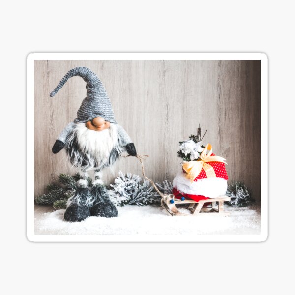 Christmas gnome Sticker