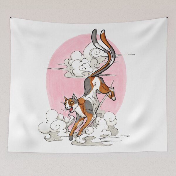 Item preview, Bakeneko designed and sold by amandablatch.