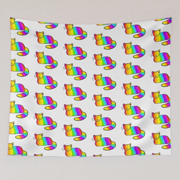 Item preview, Rainbow Cat designed and sold by juliangrayart.
