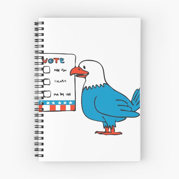 Item preview, American Eagle Voting Election Ballot Drawing designed and sold by patrimonio.