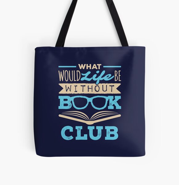 Book Club Canvas Tote Bag – Paper Luxe