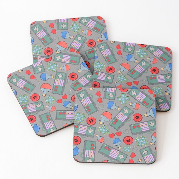 Item preview, Retro Gaming Pattern 1 designed and sold by Angele Gougeon.