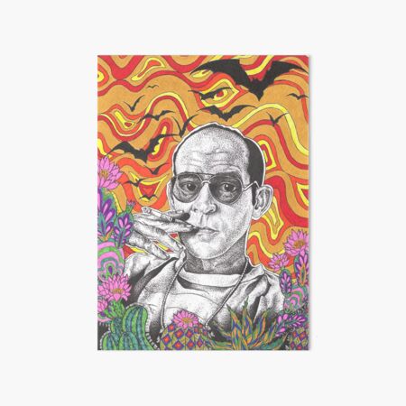 Fear and Loathing in Las Vegas Art Board Print