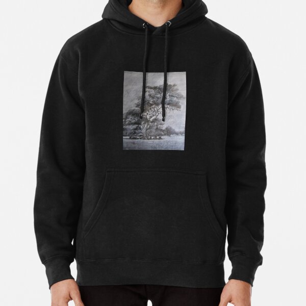 My Tree - Drawing by Avril Thomas - Adelaide / South Australia Artist Near Inman Valley South Australia Pullover Hoodie