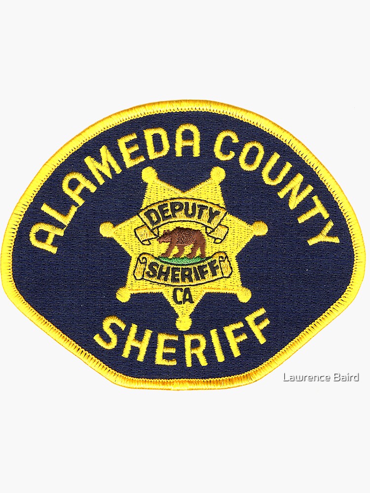 "Alameda County Sheriff" Sticker for Sale by lawrencebaird  Redbubble