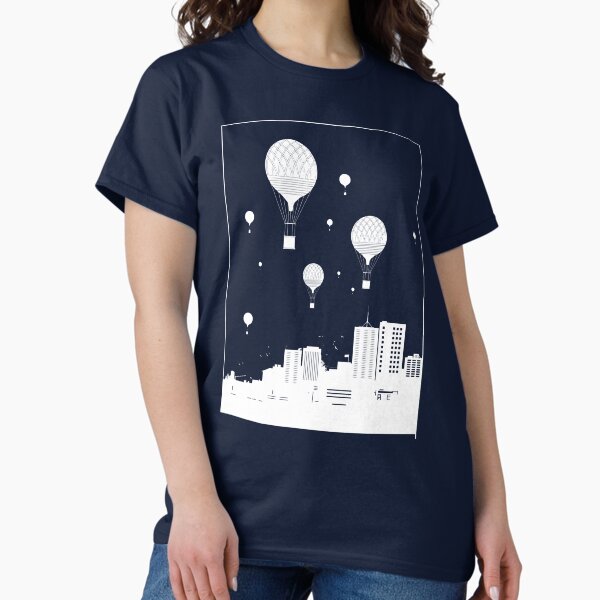 Aperçu de l'œuvre Ballons et la ville II créée et vendue par soltib.