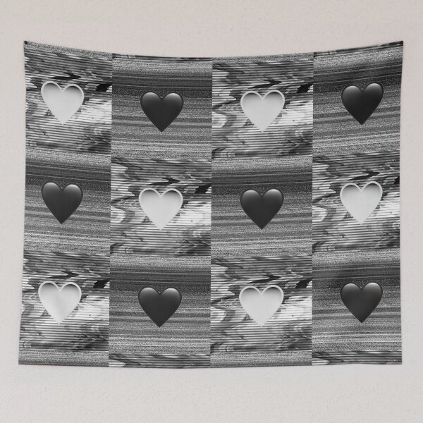 Item preview, Heart Static/Wave Matrix designed and sold by dcartist333.
