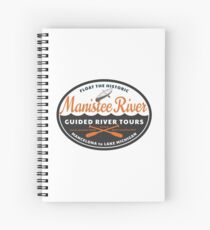 Manistee River Michigan Spiral Notebook