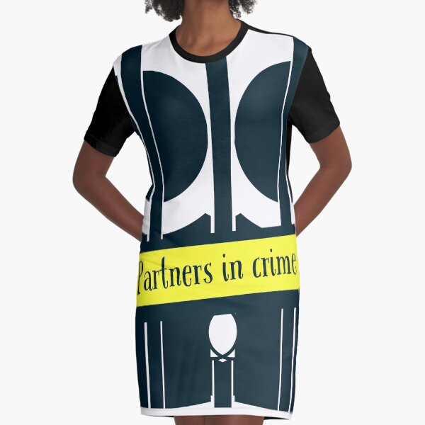 Partners in Crime Graphic T-Shirt Dress