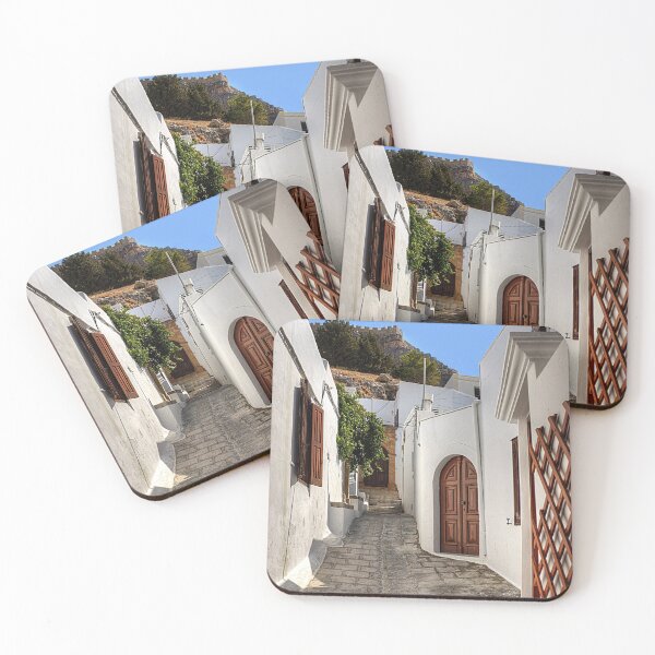 Item preview, Residental Street in Lindos designed and sold by tomg.