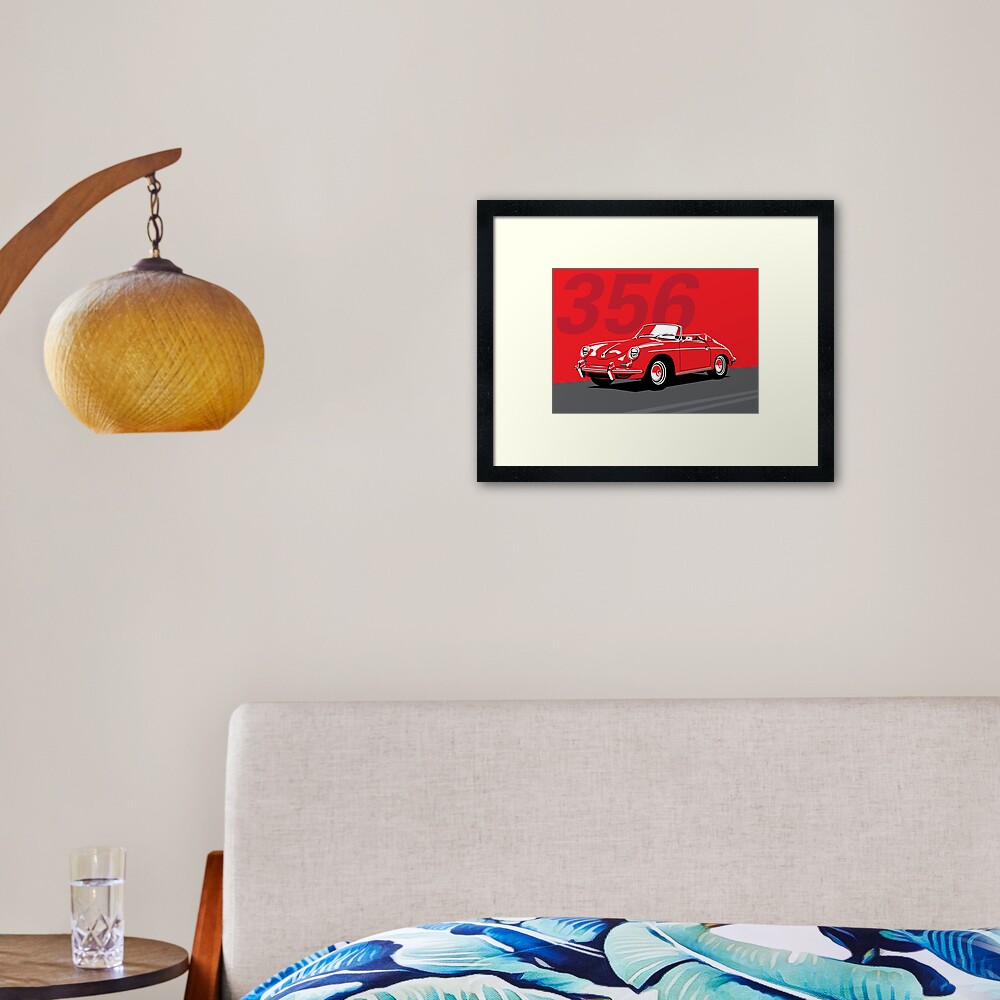 Porsche 356 Framed Art Print