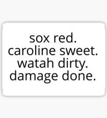damage done Sticker