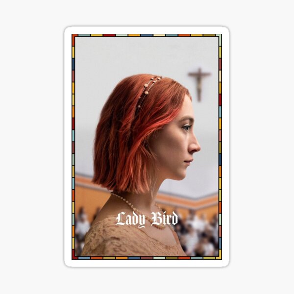 lady bird poster Sticker