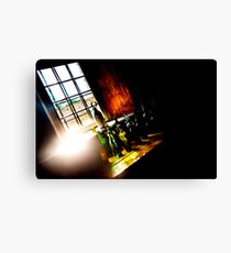 A splash of light... Canvas Print