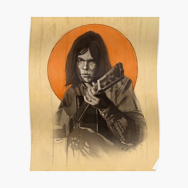 Neil Young Harvest Poster