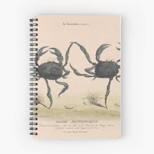 Item preview, Vintage Illustration of Dancing Crabs (1849) designed and sold by BravuraMedia.