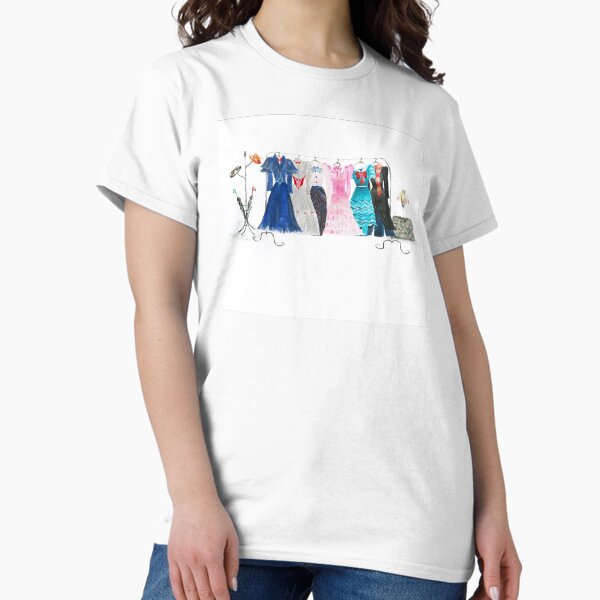Vista previa del artículo con la obra «Mary Poppins regresa vestuario vestuario», diseñado y vendido por Party  Shirts Co.