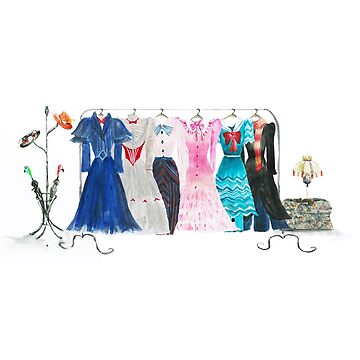Mary Poppins Returns Costume Wardrobe" Art Print for Sale by mfinlay7 | Redbubble Mary Poppins Returns Costume Wardrobe" Art Print for Sale by mfinlay7 | Redbubble