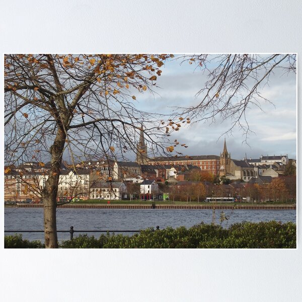 Item preview, Through the trees - across the River Foyle designed and sold by Agnes McGuinness.