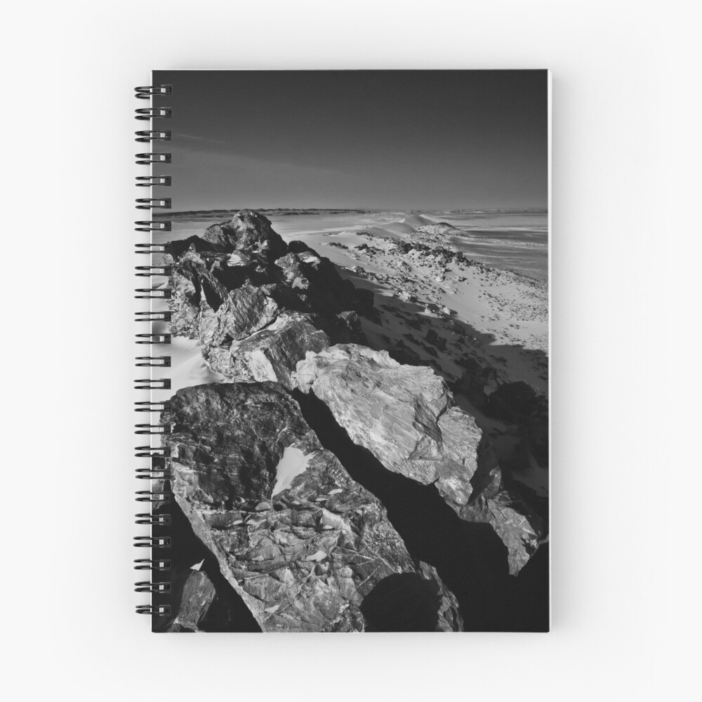 Vista previa del artículo con la obra «Cuaderno de espiral», diseñado y vendido por Craig Hender.
