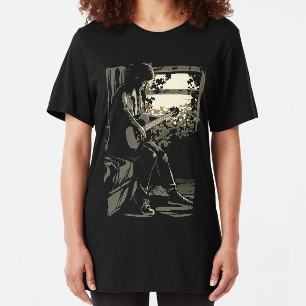 the last of us part ii 2 ellie Slim Fit T-Shirt