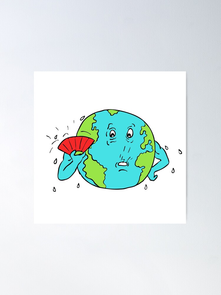 Global warming poster /drawing | Easy poster on Climate change - YouTube