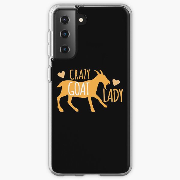 Crazy GOAT lady Samsung Galaxy Soft Case