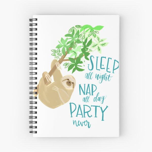 Item preview, Sleep All Day- Sloth Life designed and sold by CurtinCreative.