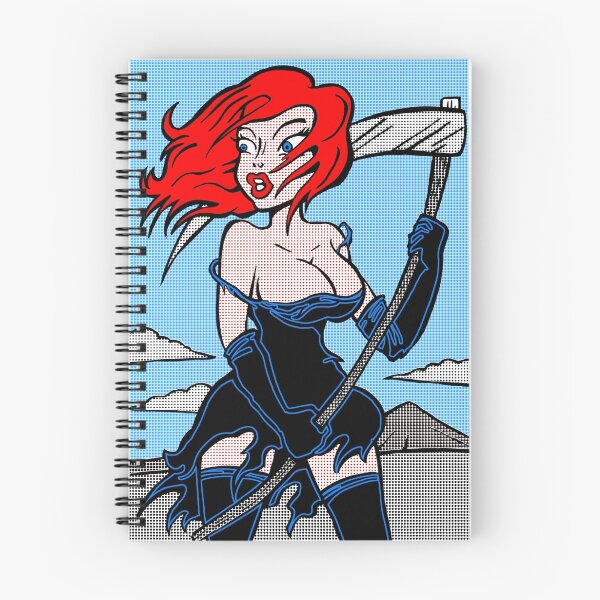 Artikelvorschau, Redhead Reaper entworfen und verkauft von Ross Radiation.