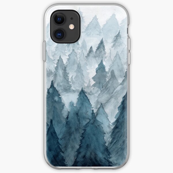 Clear Winter iPhone Soft Case
