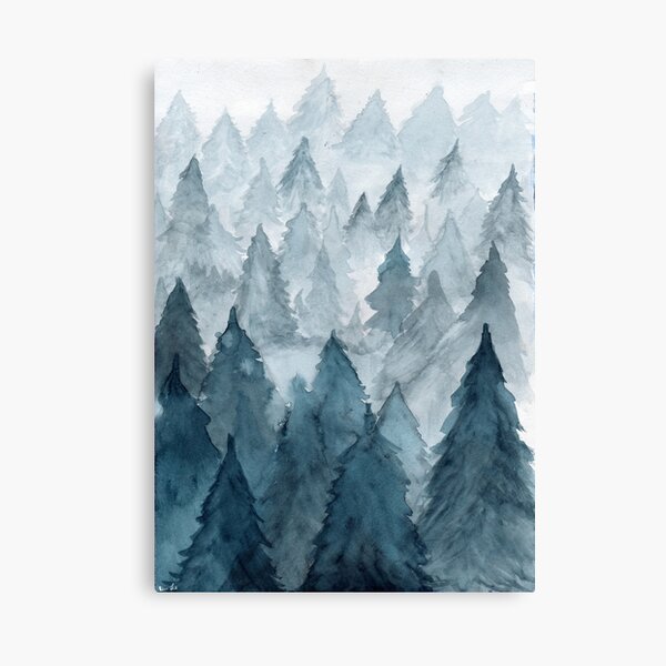 Clear Winter Canvas Print