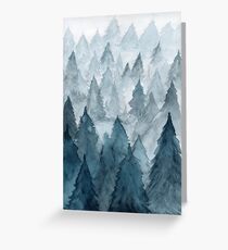 Clear Winter Greeting Card