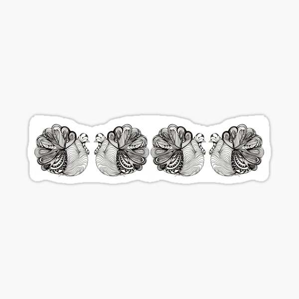 Turkey Time Sticker