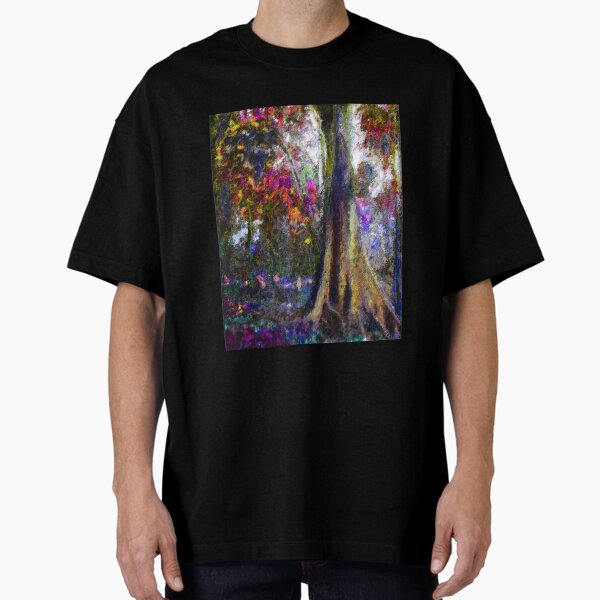 Shrubbery on the Mountain Oversized T-Shirt